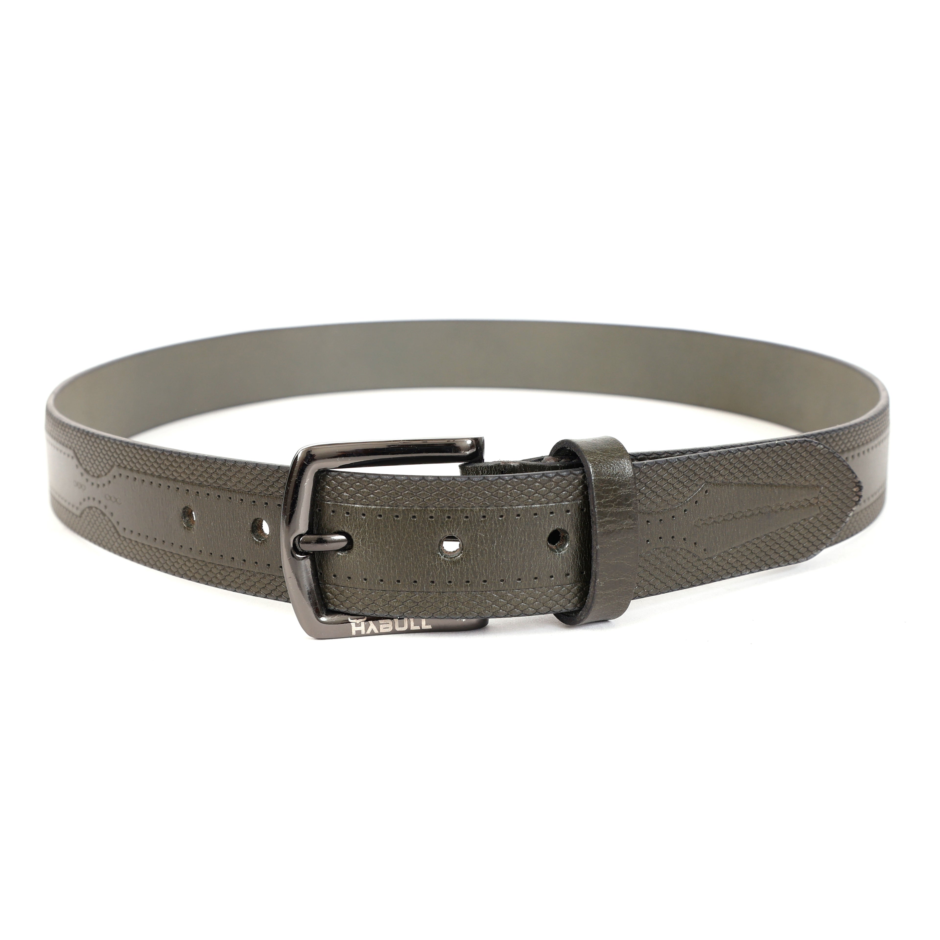 Modern Casual Brown Leather Belt – Premium Genuine Leather Everyday Belt