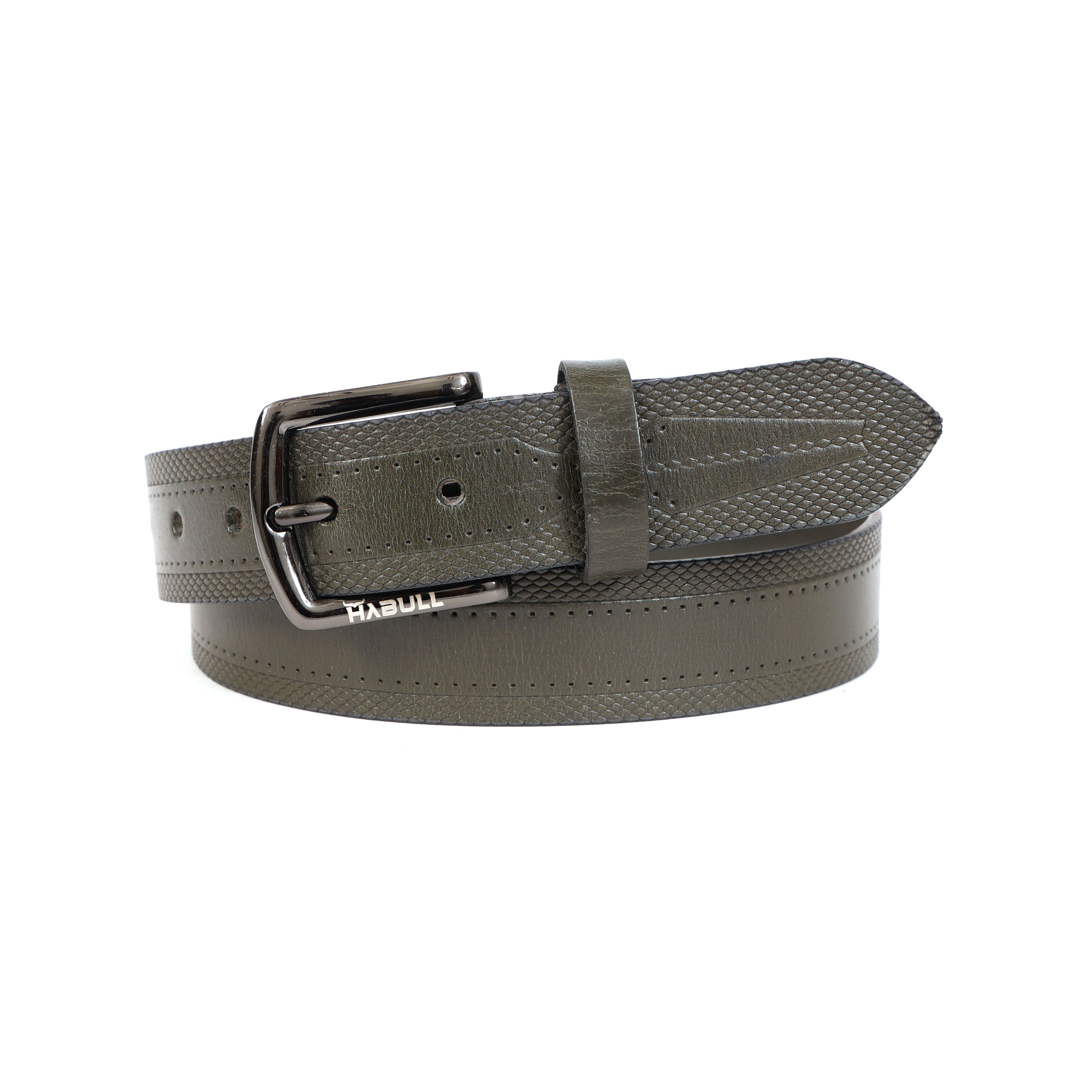 Modern Casual Brown Leather Belt – Premium Genuine Leather Everyday Belt