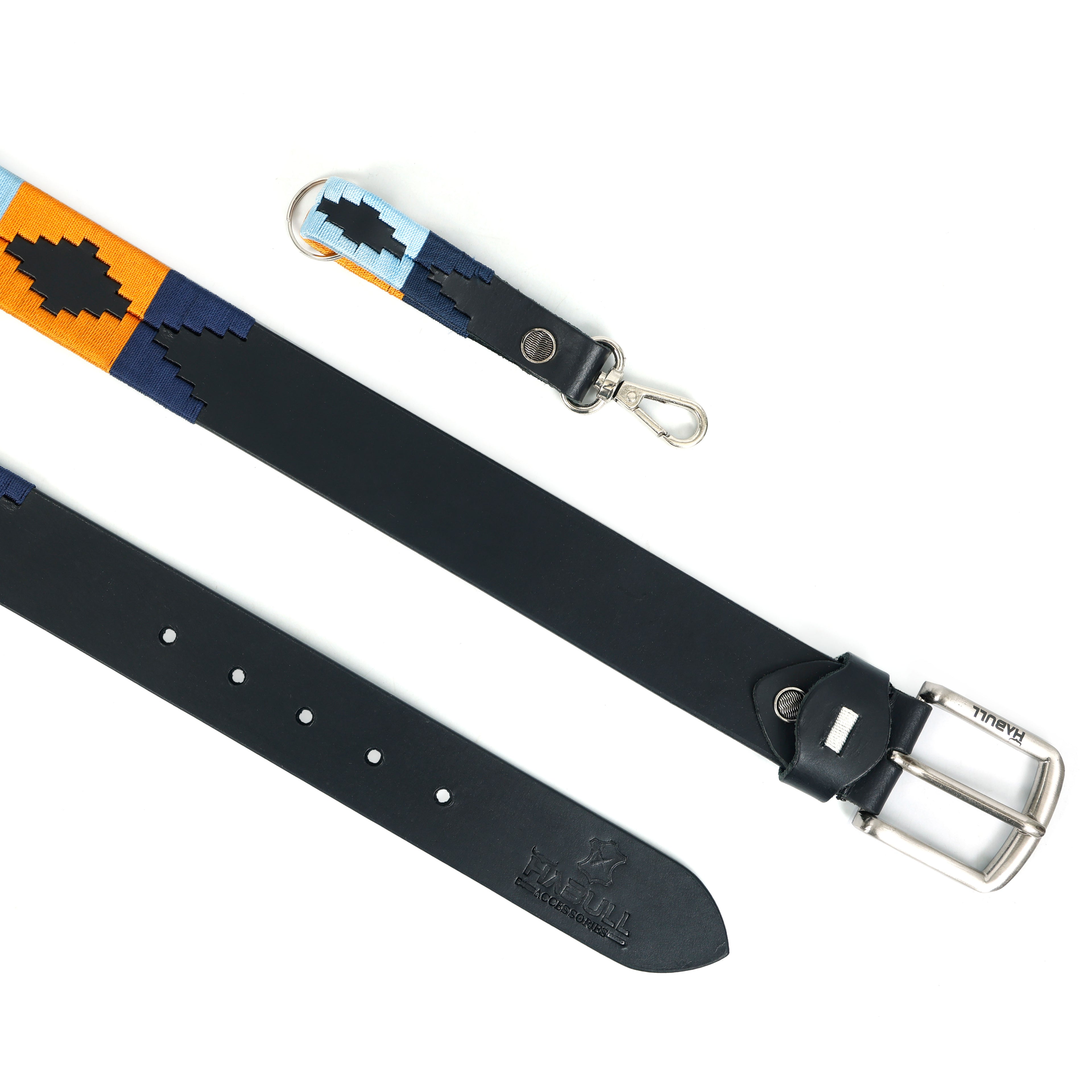 Handcrafted Genuine Leather Polo Belt – Premium Argentine-Style Pattern | HABULL Accessories