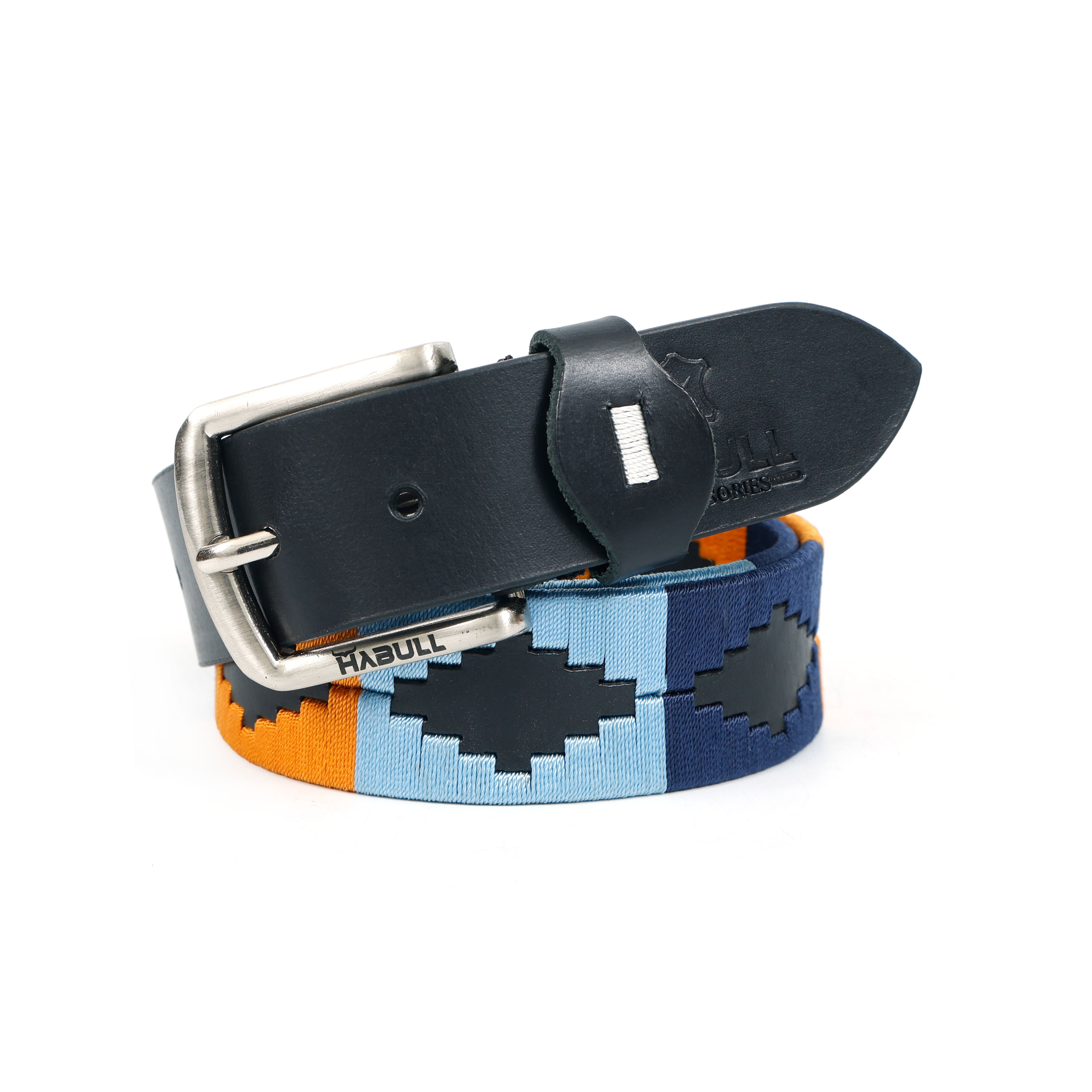 Handcrafted Genuine Leather Polo Belt – Premium Argentine-Style Pattern | HABULL Accessories